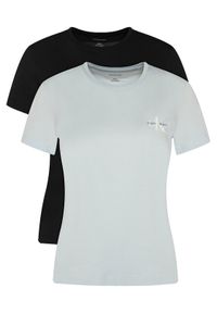 Calvin Klein Jeans Komplet t-shirtów LV047C905G Kolorowy Regular Fit. Materiał: bawełna. Wzór: kolorowy #1