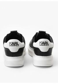 Karl Lagerfeld - Sneakersy męskie czarne KARL LAGERFELD KAPRI MENS Maison Karl Lace. Okazja: do pracy, na spacer, na co dzień. Kolor: czarny. Sport: turystyka piesza #2