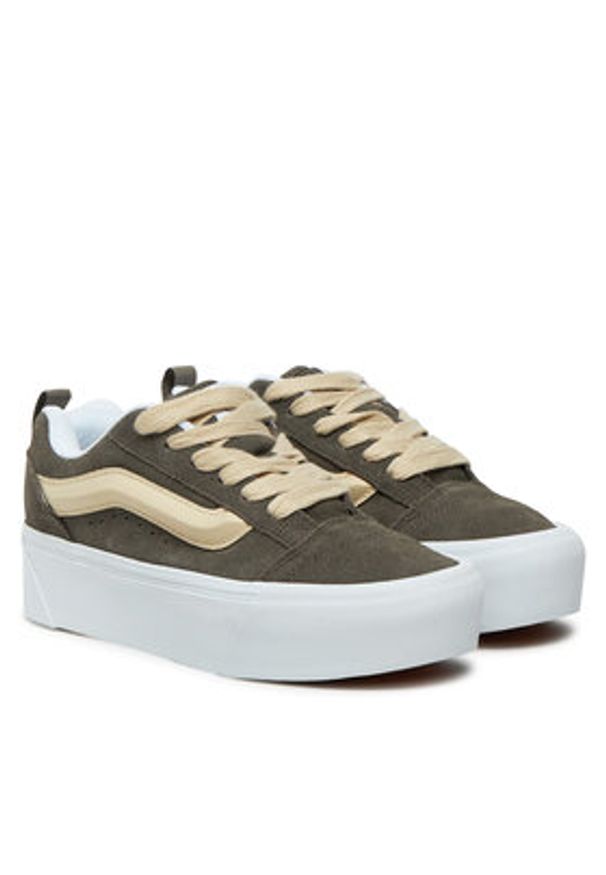 Vans Tenisówki Knu Stack VN000CP69JC1 Brązowy. Kolor: brązowy. Materiał: zamsz, skóra
