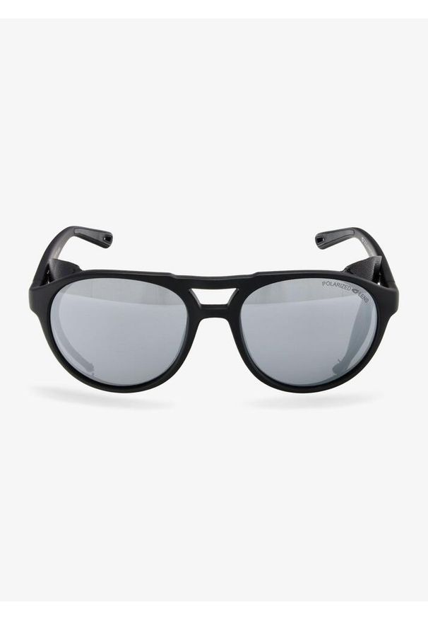 Okulary lodowcowe GOG Nanga - matt black/silver mirror. Kolor: czarny