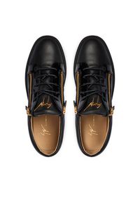 Giuseppe Zanotti Sneakersy RU50000/003 Czarny. Kolor: czarny. Materiał: skóra #6