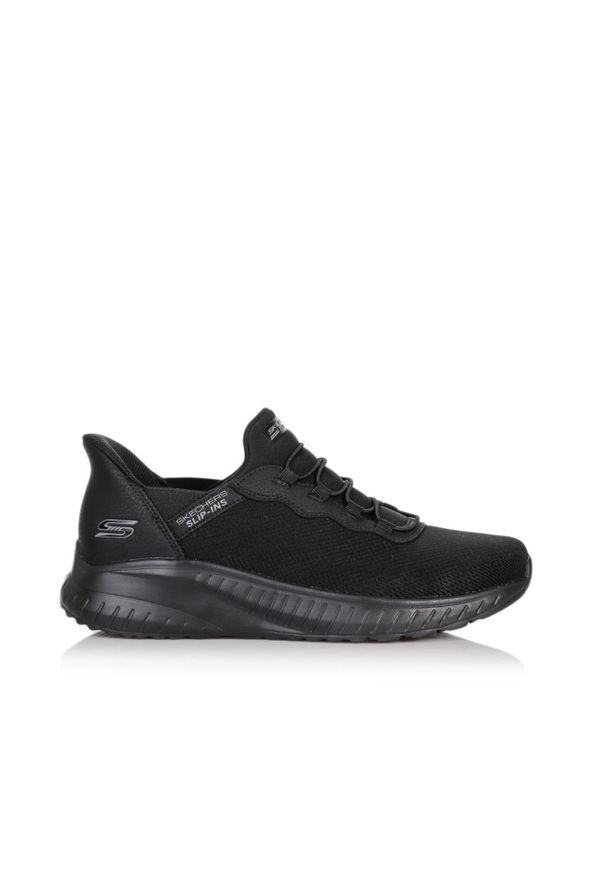 skechers - Buty treningowe męskie Skechers 118300BBK. Zapięcie: bez zapięcia. Kolor: czarny. Materiał: syntetyk, tkanina, materiał. Szerokość cholewki: normalna