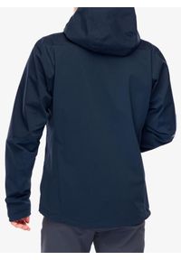 Kurtka softshell męska Montane Nordes Hoodie. Kolor: niebieski. Materiał: softshell