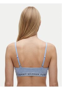TOMMY HILFIGER - Tommy Hilfiger Biustonosz braletka UW0UW05715 Niebieski jasny. Kolor: niebieski. Materiał: bawełna #3