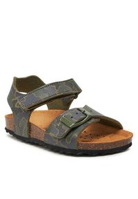 Geox Sandały J Ghita Boy J028LB 00004 C0837 M Khaki. Kolor: brązowy #4