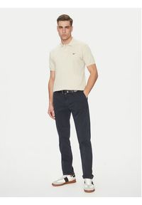 Lacoste Polo L1264 Beżowy Classic Fit. Typ kołnierza: polo. Kolor: beżowy. Materiał: bawełna #4