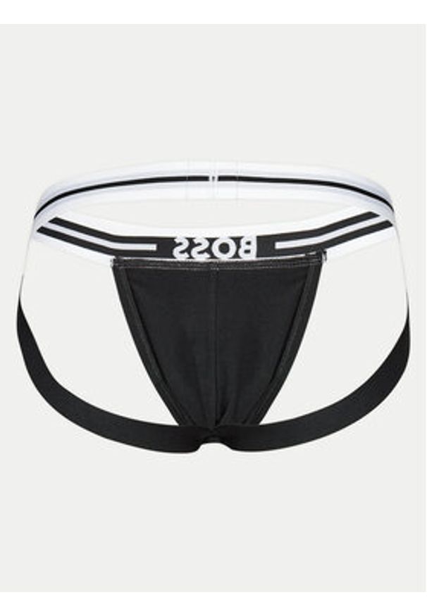 BOSS - Boss Komplet 3 par slipów Jock Strap 50517823 Czarny. Kolor: czarny. Materiał: bawełna