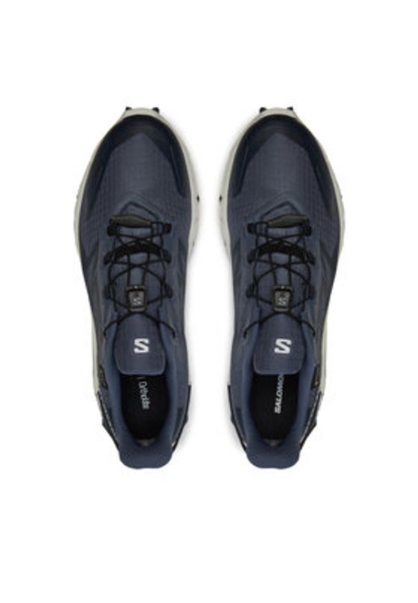 salomon - Salomon Buty do biegania Supercross 4 Gore-Tex L47462300 Granatowy. Kolor: niebieski. Materiał: materiał. Technologia: Gore-Tex