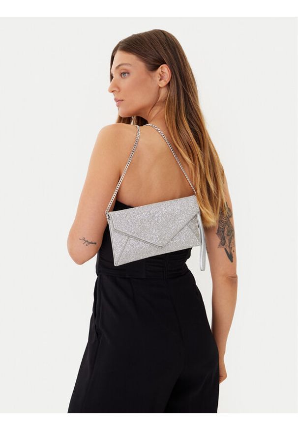 Aldo Torebka Kelchi 14076881 Srebrny. Kolor: srebrny. Materiał: skórzane