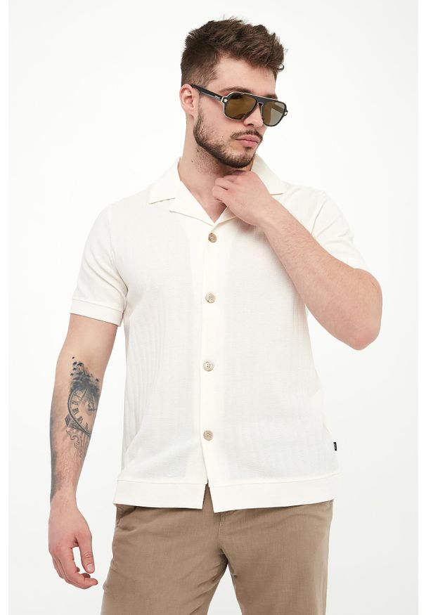 Polo męskie Junmanuel JOOP!. Typ kołnierza: polo