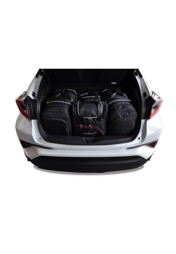 KJUST - Torby Do Bagażnika Toyota C-Hr 2016-2023 4Szt Kjust. Kolor: czarny. Styl: sportowy