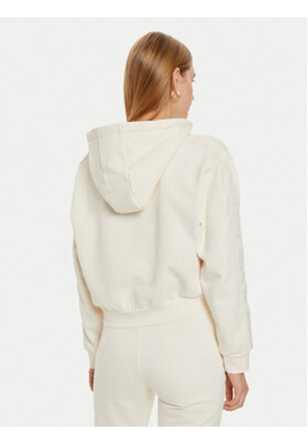Guess Bluza V4BQ00 KC5O0 Beżowy Regular Fit. Kolor: beżowy. Materiał: bawełna
