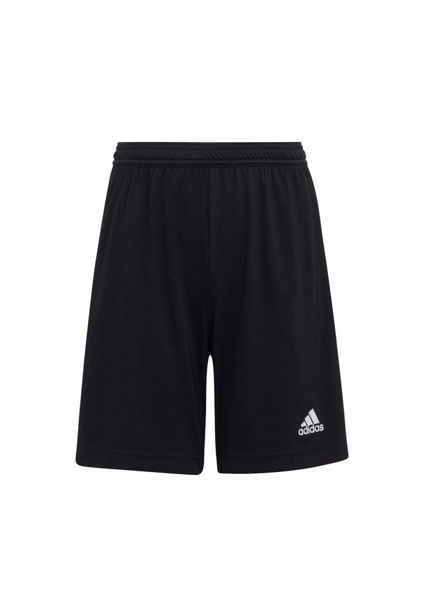 Adidas - Spodenki piłkarskie dla dzieci adidas Entrada 22. Kolor: czarny. Materiał: poliester