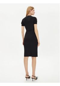 Calvin Klein Sukienka codzienna K20K207233 Czarny Slim Fit. Okazja: na co dzień. Kolor: czarny. Typ sukienki: proste. Styl: casual