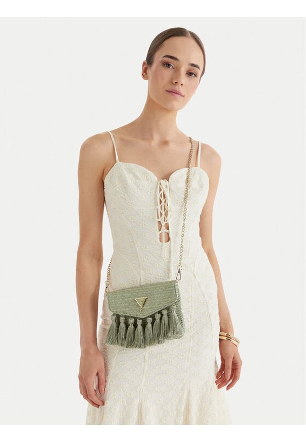 Guess Torebka J6GZ17 WO680 Zielony. Kolor: zielony