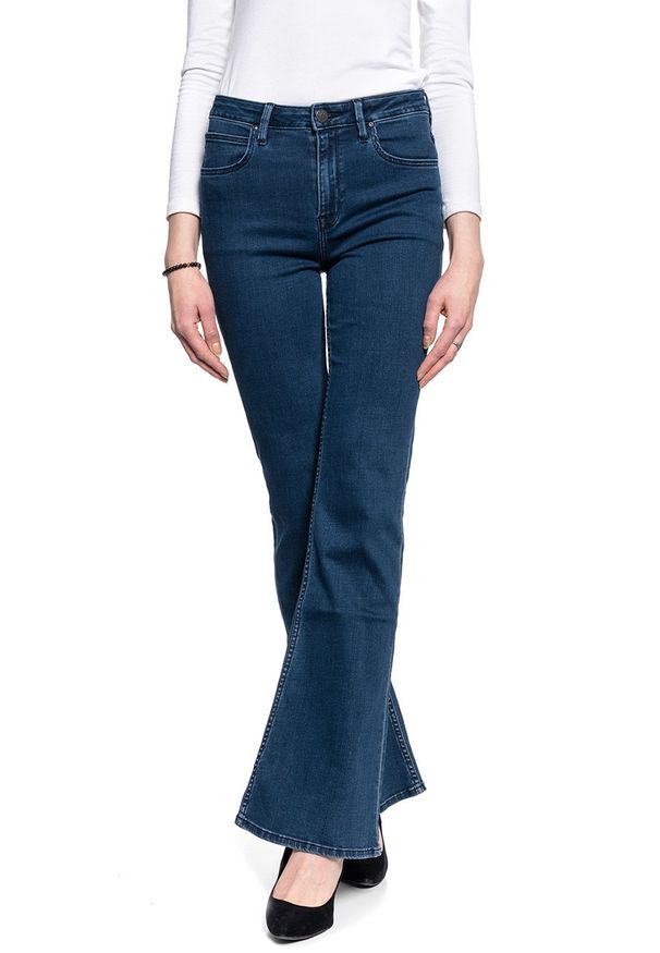 Lee - DAMSKIE SPODNIE JEANSOWE LEE BREESE DARK JONI L32YPHWV 112107749