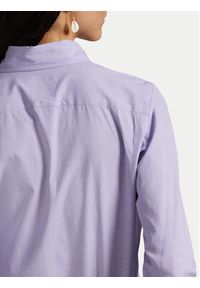 Polo Ralph Lauren Koszula 211941509003 Fioletowy Slim Fit. Typ kołnierza: polo. Kolor: fioletowy. Materiał: bawełna #6