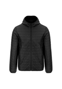 Diadora - Kurtka męska DIADORA HOODIE LIGHT JACKET CHROMIA. Kolor: czarny