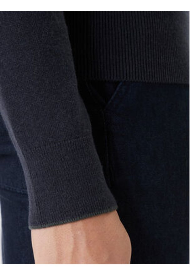 Marc O'Polo Kardigan 529 5144 61196 Granatowy Regular Fit. Typ kołnierza: polo. Kolor: niebieski. Materiał: bawełna