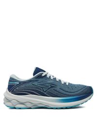 Mizuno Buty do biegania Wave Skyrise 5 J1GD2409 Niebieski. Kolor: niebieski. Materiał: materiał. Model: Mizuno Wave #1