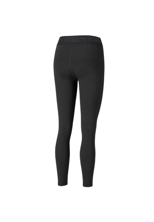 Puma - Damskie Elastyczne Legginsy 7/8. Kolor: czarny