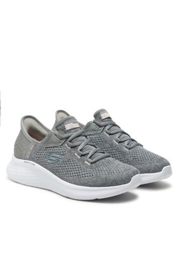 skechers - Skechers Sneakersy Skech-Lite Pro-Natural 150012/GYMT Szary. Kolor: szary. Materiał: mesh, materiał