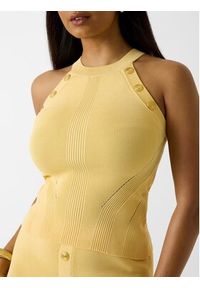 Guess Sweter 181286 Żółty Classic Fit. Kolor: żółty #4