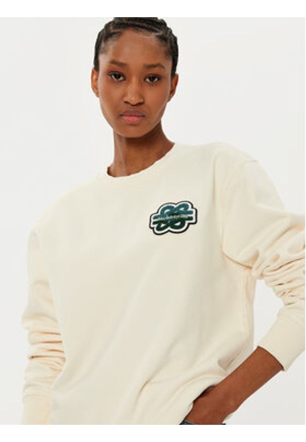 Filling Pieces Bluza Unisex Gowtu 7453392 Écru Regular Fit. Materiał: bawełna
