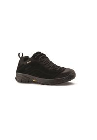 Buty Trekkingowe męskie Alpina Tropez Black Vibram. Kolor: czarny. Styl: sportowy. Sport: turystyka piesza #1