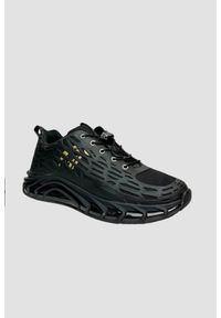 Just Cavalli - JUST CAVALLI Czarne sneakersy FONDO LETO DIS. 3, Rozmiar 42. Kolor: czarny #3