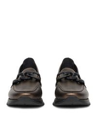 Rieker Półbuty 49051-25 Złoty. Kolor: złoty. Materiał: materiał, syntetyk #5