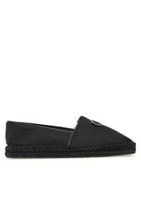 Calvin Klein Espadryle Espadrille W/Hw HW0HW01458 Czarny. Kolor: czarny. Materiał: materiał #1