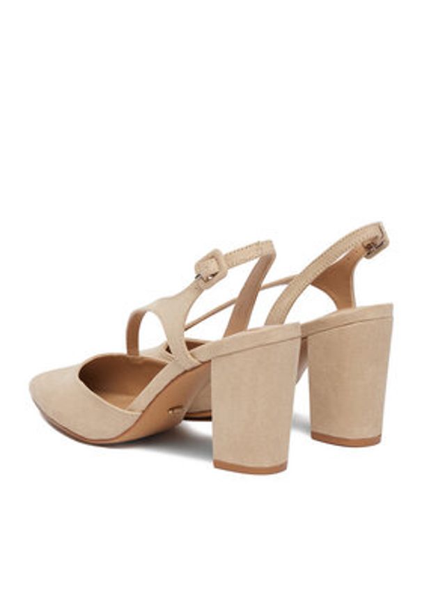 DeeZee Czółenka CEO-CD25-052-1 Beżowy. Kolor: beżowy. Materiał: materiał