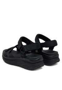 skechers - Skechers Sandały D'Lux Walker-Going-Out Vibes 119828/BBK Czarny. Kolor: czarny. Materiał: materiał
