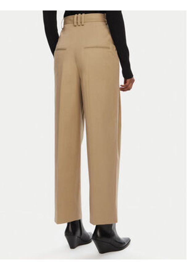 Balmain Spodnie materiałowe DF0PQ315CF47 Beżowy Regular Fit. Kolor: beżowy. Materiał: bawełna