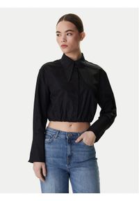 Vero Moda Koszula Melli 10330520 Czarny Regular Fit. Kolor: czarny. Materiał: bawełna #1