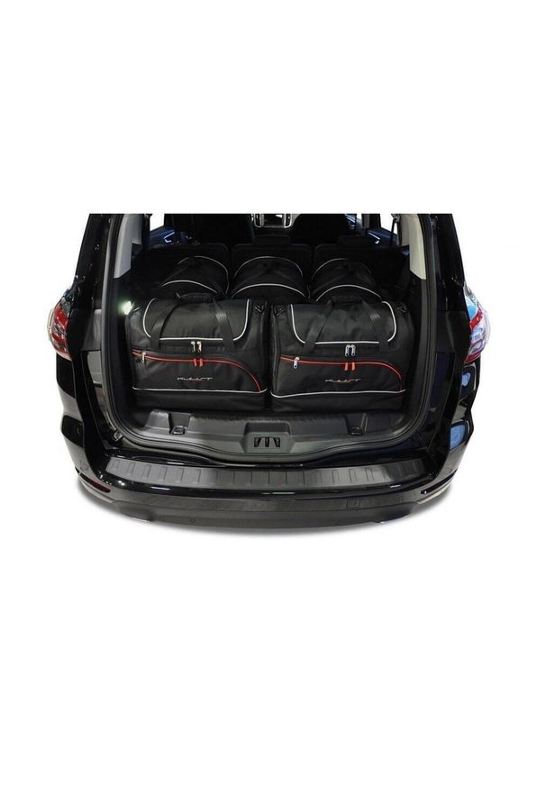 KJUST - Torby Do Bagażnika Ford S-Max 2015-2023 5Szt Kjust. Kolor: czarny. Styl: sportowy