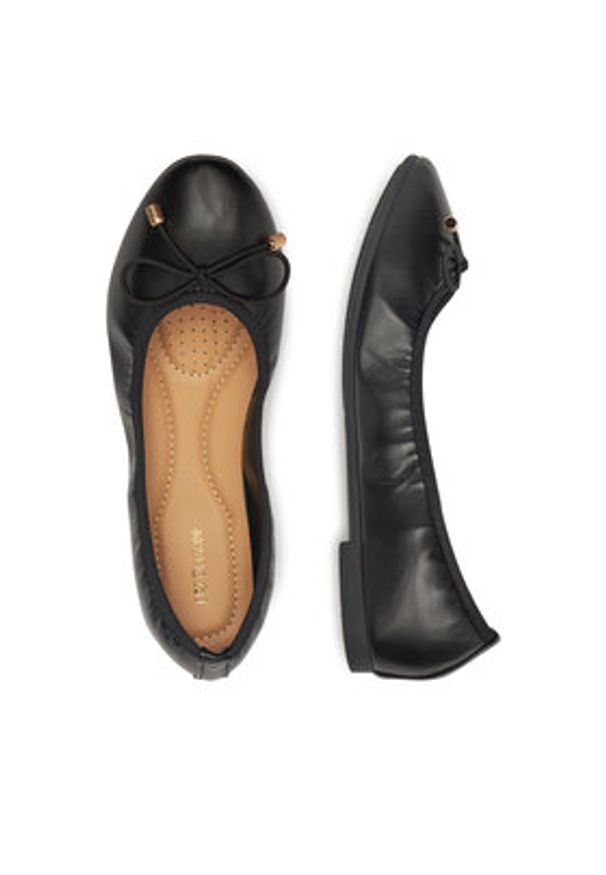 DeeZee Baleriny HF2018-715 Czarny. Kolor: czarny. Materiał: materiał, syntetyk