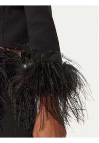 Pinko - PINKO Marynarka 102865 A1JX Czarny Regular Fit. Kolor: czarny. Materiał: syntetyk #3