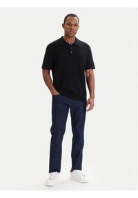 Calvin Klein Polo LV04LC326G Czarny Regular Fit. Typ kołnierza: polo. Kolor: czarny. Materiał: bawełna #4