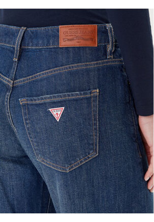 Guess Jeans Jeansy W5BA2Y D0026 Granatowy Regular Fit. Kolor: niebieski