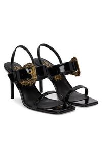 Versace Jeans Couture Sandały 80VA3S71 ZS190 899 Czarny. Kolor: czarny. Materiał: skóra #6