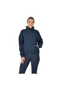 DUBLIN - Sweter damski Dublin. Kolor: niebieski. Materiał: polar. Sezon: zima #1