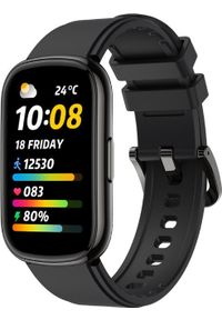 Smartwatch Hagen Smartwatch męski Hagen HC59.14.534 czarny pasek. Rodzaj zegarka: smartwatch. Kolor: czarny