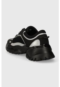Just Cavalli sneakersy kolor czarny 75QA3SL6 ZSA04 S89. Zapięcie: sznurówki. Kolor: czarny. Materiał: guma #4