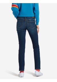 Wrangler - SPODNIE DAMSKIE WRANGLER SLIM WONDER BLUE W28LRH211