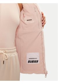 Guess Kurtka puchowa V4YL04 WF3X0 Różowy Regular Fit. Kolor: różowy. Materiał: syntetyk #3