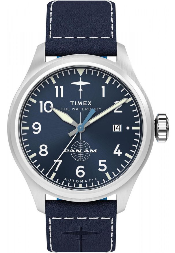 Zegarek męski Timex TW2Y38800 niebieski. Kolor: niebieski