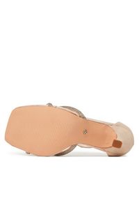 DeeZee Sandały LWXG917-1 Beżowy. Kolor: beżowy. Materiał: materiał