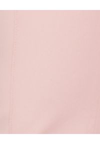 SEDUCTIVE - Różowe spodnie 7/8. Kolor: różowy, wielokolorowy, fioletowy. Materiał: materiał. Wzór: gładki. Styl: klasyczny